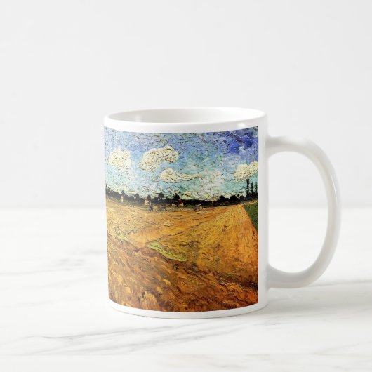 Mug Champ labouré (les Sillons) de Vincent van Gogh (Droite)