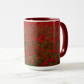 Mug Champ Red Poppies (Devant droit)