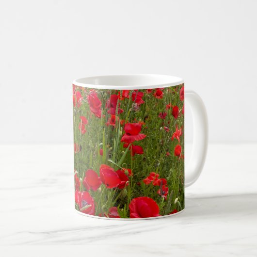 Mug Champ Red Poppy (Devant droit)