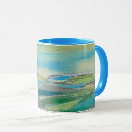 Mug Champ réduit en fragments I (Devant droit)