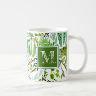 Mug Champ succulent I du monogramme