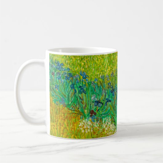 Mug Champ Van Gogh avec Irises près d'Arles (Gauche)
