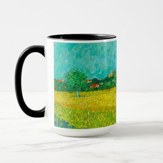 Mug Champ Van Gogh avec Irises près d'Arles (Gauche)