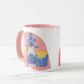 Mug Champagne et frites (Devant gauche)