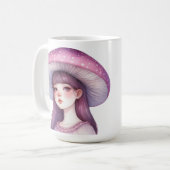 Mug Champagne pourpre (Devant gauche)