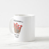 Mug Champignon Amanite Champignons Rouges (Devant gauche)