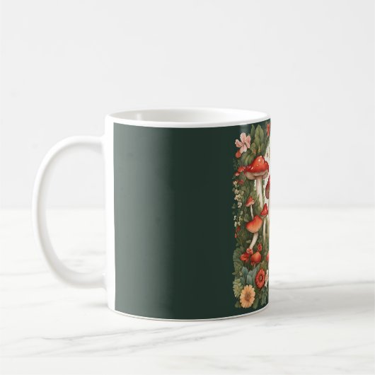 Mug Champignon Cottagecore (Gauche)