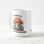 Mug Champignon Drôle de Fungi Café (Devant gauche)