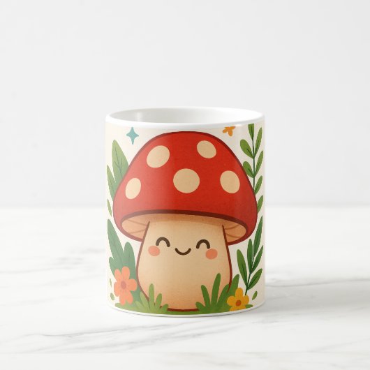 Mug Champignon Esthétique Mignon (Centre)