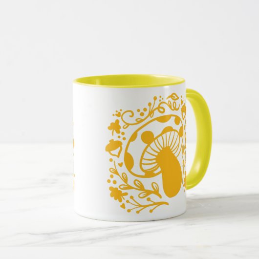 MUG CHAMPIGNON FORESTIER (Devant droit)