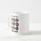 Mug Champignon Fungus Truffe C'est Difficile De Me Tro (Devant gauche)