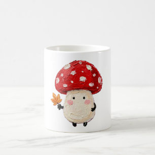 Mug Champignon Rouge Cosy Art Mignon de la Forêt Autom