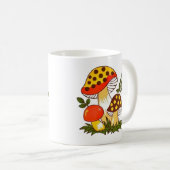 Mug Champignon vintage des années 1970 (Devant droit)