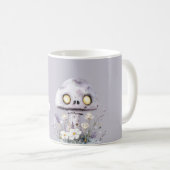 Mug Champignon Violet Halloween (Devant droit)