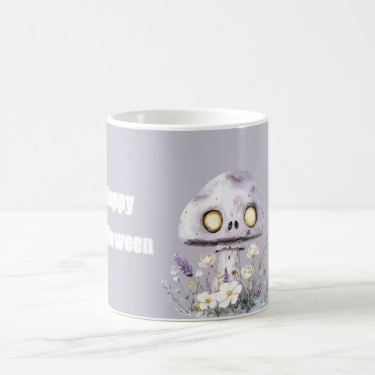 Mug Champignon Violet Halloween (Centre)