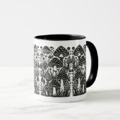 Mug Champignons (Devant droit)