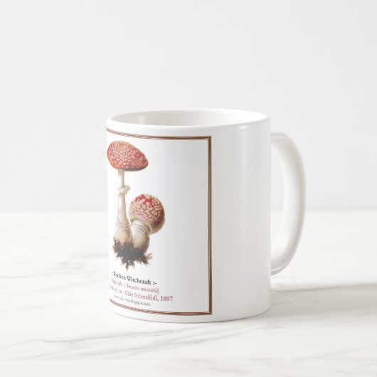 Mug champignons #8 (Devant droit)