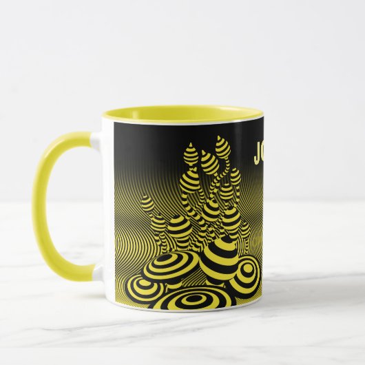 Mug Champignons acides faits sur commande de magie de (Gauche)
