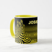 Mug Champignons acides faits sur commande de magie de (Devant gauche)