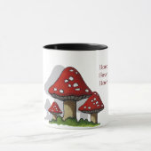Mug Champignons : Art : Maison douce à la maison (Centre)