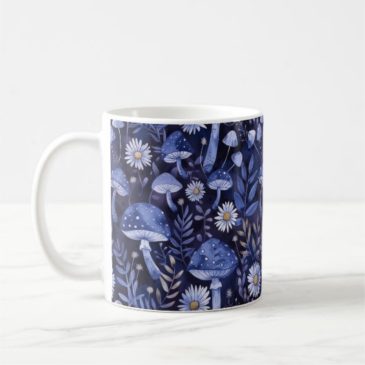 Mug Champignons bleus (Gauche)