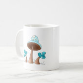 Mug Champignons bleus (Devant gauche)