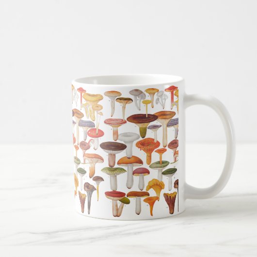 Mug Champignons de champignons de paris de Les (Droite)