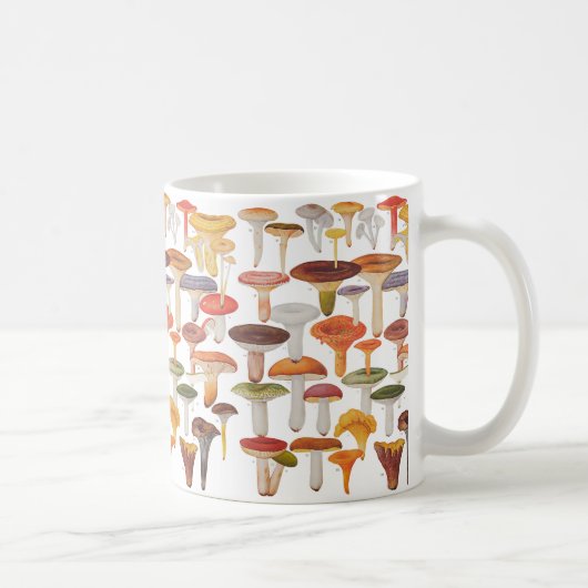 Mug Champignons de champignons de paris de Les (Droite)