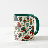 Mug Champignons de fête (Devant droit)