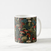 Mug Champignons de forêt enchantés : Motif de champign (Devant droit)