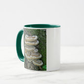 Mug Champignons de plateau sur souche (Devant gauche)