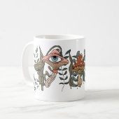 Mug Champignons des champignons de l'ami qui se nourri (Devant gauche)