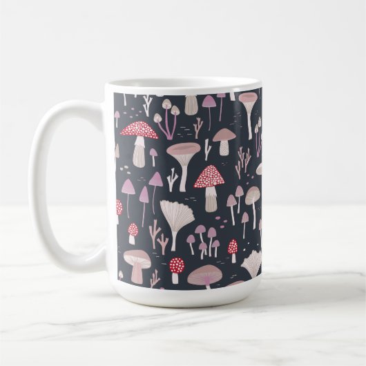Mug Champignons des Toadstool de champignons (Gauche)