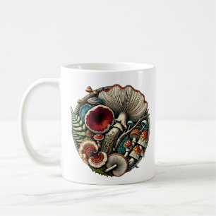 Mug Champignons Enchantés - Un champignon Vibrant Wond