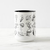 Mug Champignons et escargots (Centre)