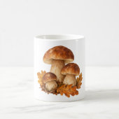 Mug Champignons et feuilles de chêne tombées (Centre)