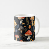 Mug Champignons et fougères (Devant droit)