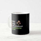 Mug Champignons magiques Chasse Champignons amusants (Devant gauche)
