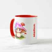 Mug Champignons mignons (Devant gauche)