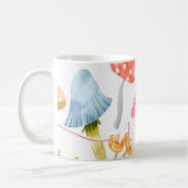 Mug Champignons Pastel Aquarelle (Gauche)