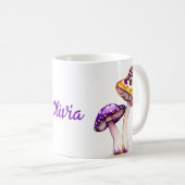 Mug Champignons pourpres Amanita champignon (Devant droit)