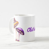 Mug Champignons pourpres Amanita champignon (Devant gauche)