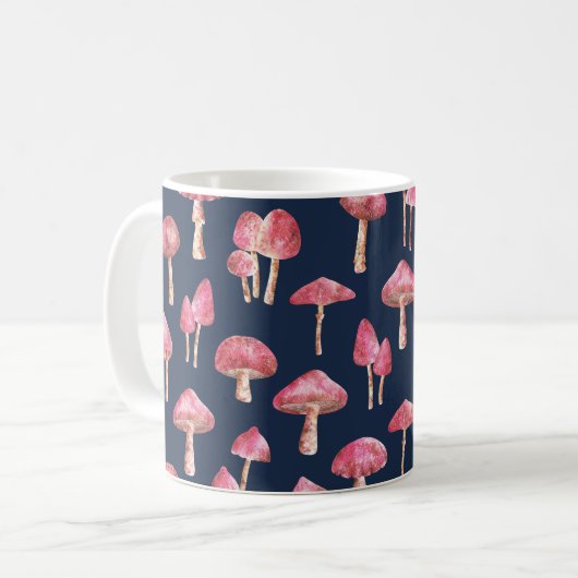 Mug Champignons roses (Devant gauche)