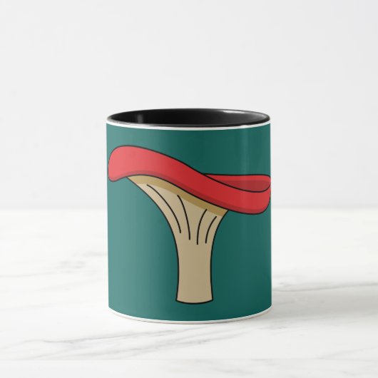 Mug Champignons rouges caricaturés (Centre)
