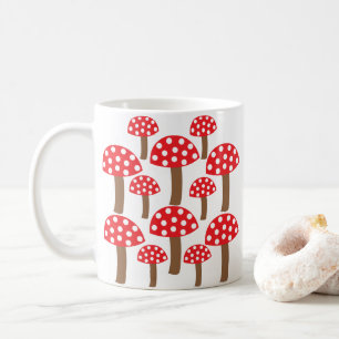 Mug Champignons rouges mignons