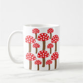 Mug Champignons rouges mignons (Gauche)