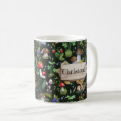 Mug Champignons Rustiques de la forêt d'aquarelle Berr (Devant droit)