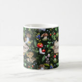 Mug Champignons Rustiques de la forêt d'aquarelle Berr (Centre)