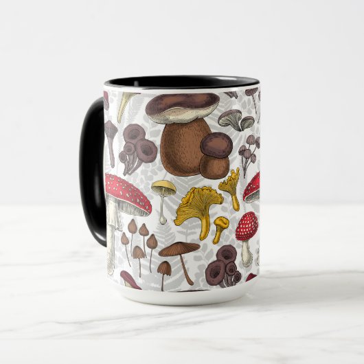 Mug Champignons sauvages (Devant gauche)