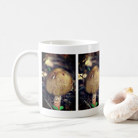 Mug Champignons sauvages des bois Nature (Avec donut)